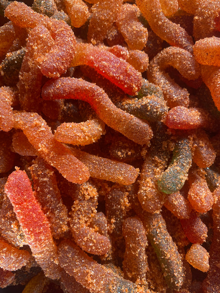 S L Spicy Gummy Worms